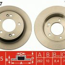 TRW DF6627 Brake Disc for HYUNDAI, KIA