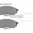 TEXTAR 2369801 Brake Pad Set, disc brake for INFINITI, NISSAN, RENAULT