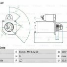 BOSCH 0986017110 Starter for BMW