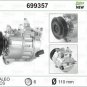 VALEO 699357 Compressor, air conditioning for AUDI, PROTON, SEAT, SKODA, VW