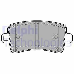 DELPHI LP2084 Brake Pad Set, disc brake for CHEVROLET, OPEL, SAAB