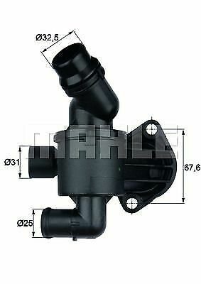 BEHR TI3487 Thermostat, coolant for AUDI, SEAT, VW