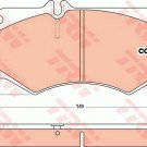 TRW GDB317 Brake Pad Set, disc brake for MERCEDES-BENZ, PUCH, VW
