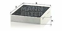 MANN CUK25001 Filter, interior air for ALPINA, BMW