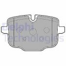 DELPHI LP2246 Brake Pad Set, disc brake for AUDI, BMW