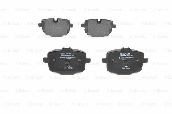 BOSCH 0986494759 Brake Pad Set, disc brake for BMW