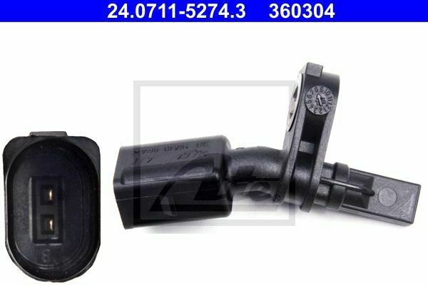 ATE 24.0711-5274.3 Sensor, wheel speed for AUDI, CUPRA, SEAT, SKODA, VW