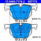 ATE 13.0460-7174.2 Brake Pad Set, disc brake for BMW