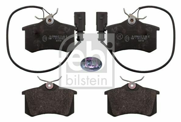 FEBI 116018 Brake Pad Set, disc brake for AUDI