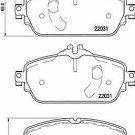 BREMBO P50119 Brake Pad Set, disc brake for MERCEDES-BENZ