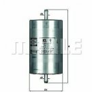 MAHLE KL 9 Fuel filter for ALFA ROMEO, ALPINA, ALPINE, AUSTIN, BERTONE, BMW, CIT