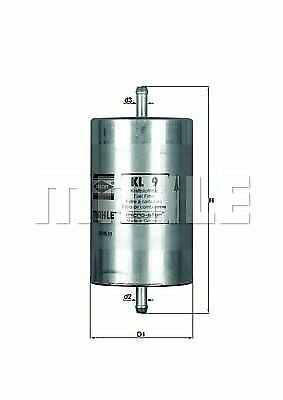 MAHLE KL 9 Fuel filter for ALFA ROMEO, ALPINA, ALPINE, AUSTIN, BERTONE, BMW, CIT
