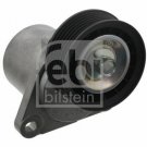 FEBI 33355 Belt Tensioner, v-ribbed belt for MAZDA