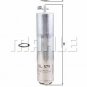 MAHLE KL 579D Fuel filter for ALPINA, BMW, MINI
