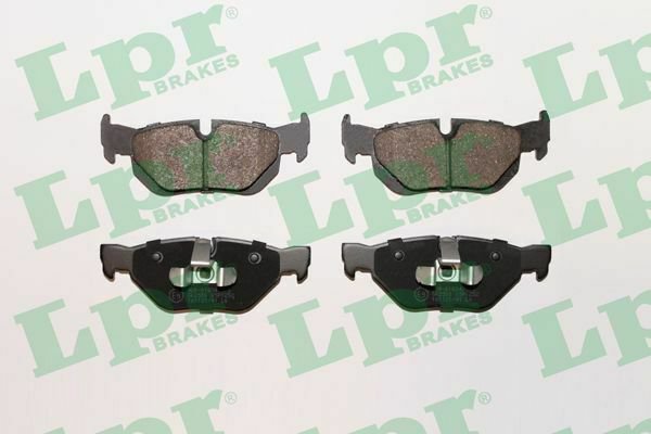 LPR 05P1252 Brake Pad Set, disc brake for BMW