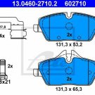 ATE 13.0460-2710.2 Brake Pad Set, disc brake for BMW, MINI