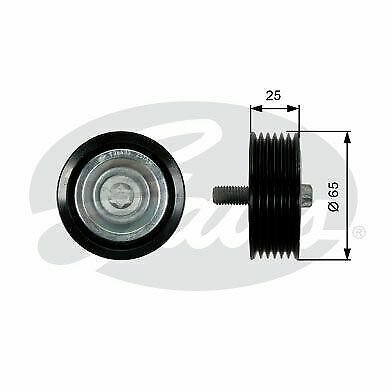 GATES T36433 Deflection/Guide Pulley, v-ribbed belt for MERCEDES-BENZ