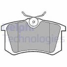 DELPHI LP571 Brake Pad Set, disc brake for AUDI, PEUGEOT, SEAT, SKODA, VW
