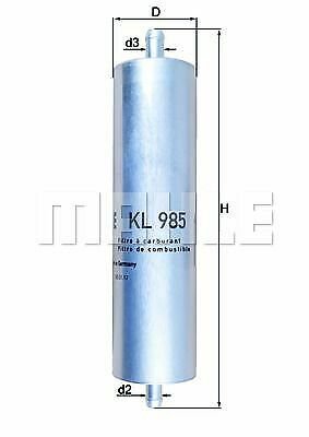 MAHLE KL985 Fuel filter for AUDI