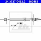 ATE 24.3727-0482.2 Cable, parking brake for MERCEDES-BENZ