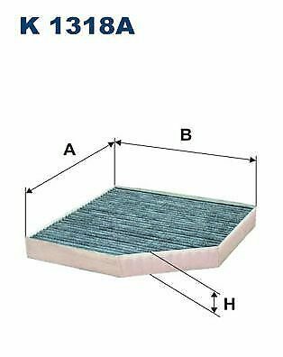 FILTRON K1318A Filter, interior air for AUDI, BENTLEY