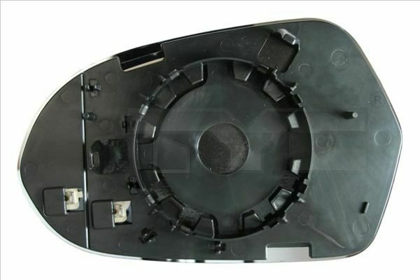 TYC 302-0104-1 Mirror Glass, outside mirror for AUDI
