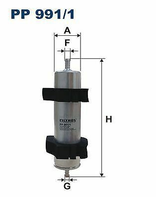 FILTRON PP991/1 Fuel filter for AUDI