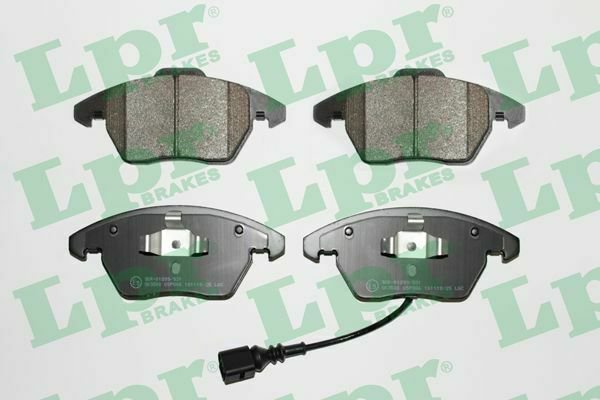 LPR 05P866 Brake Pad Set, disc brake for AUDI, SEAT, SKODA, VW