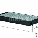 MAHLE LAK221/S Filter, interior air for BMW