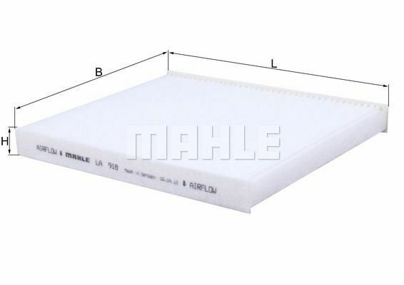 MAHLE LA918 Filter, interior air for BMW
