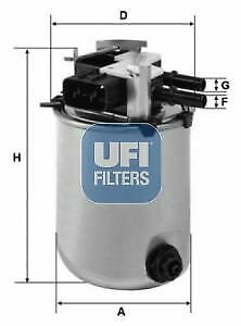 UFI 24.095.01 Fuel filter for NISSAN, RENAULT