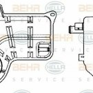 HELLA 8MA376702-514 Expansion Tank, coolant for AUDI