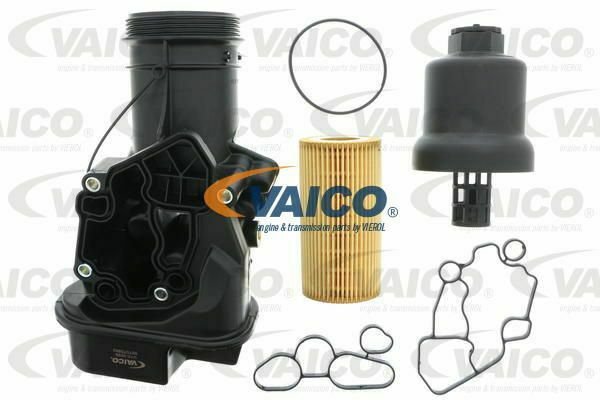 VAICO V10-3699 Housing, oil filter for AUDI, SEAT, SKODA, VW