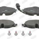 JURID 573390J Brake Pad Set, disc brake for AUDI, SEAT, SKODA, VW