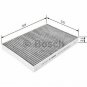 BOSCH 1987435560 Filter, interior air for AUDI, BENTLEY