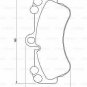 BOSCH 0986424740 Brake Pad Set, disc brake for PORSCHE, VW