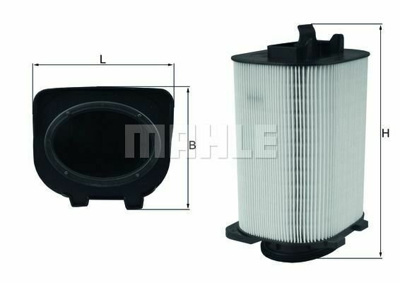 MAHLE LX 3775 Air Filter for INFINITI, MERCEDES-BENZ