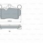 BOSCH 0986424741 Brake Pad Set, disc brake for AUDI, PORSCHE, VW