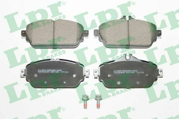 LPR 05P1981 Brake Pad Set, disc brake for MERCEDES-BENZ
