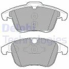 DELPHI LP1967 Brake Pad Set, disc brake for FORD, LAND ROVER, VOLVO