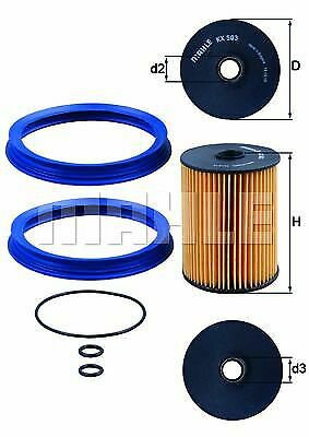 MAHLE KX503D Fuel filter for MINI