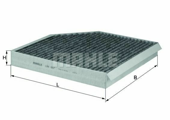 MAHLE LAK 667 Filter, interior air for AUDI, BENTLEY
