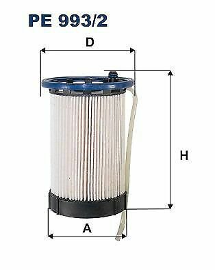 FILTRON PE993/2 Fuel filter for AUDI, SEAT, SKODA, VW
