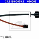 ATE 24.8190-0068.2 Warning Contact, brake pad wear for AUDI