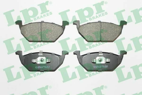 LPR 05P668 Brake Pad Set, disc brake for AUDI, SEAT, SKODA, VW