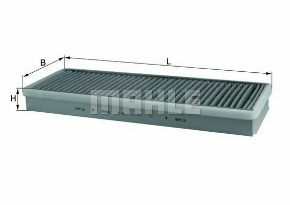 MAHLE LA 43 Filter, interior air