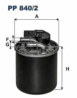 FILTRON PP840/2 Fuel filter for MERCEDES-BENZ