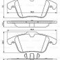 BOSCH 0986494209 Brake Pad Set, disc brake for JAGUAR