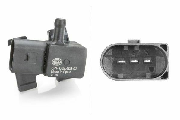 HELLA 6PP 009 409-021 Sensor, exhaust pressure for BMW, MINI