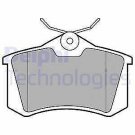 DELPHI LP2254 Brake Pad Set, disc brake for AUDI, CITROËN, PEUGEOT, RENAULT, SEA